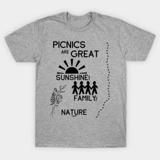I Sure Do love Picnics... T-Shirt